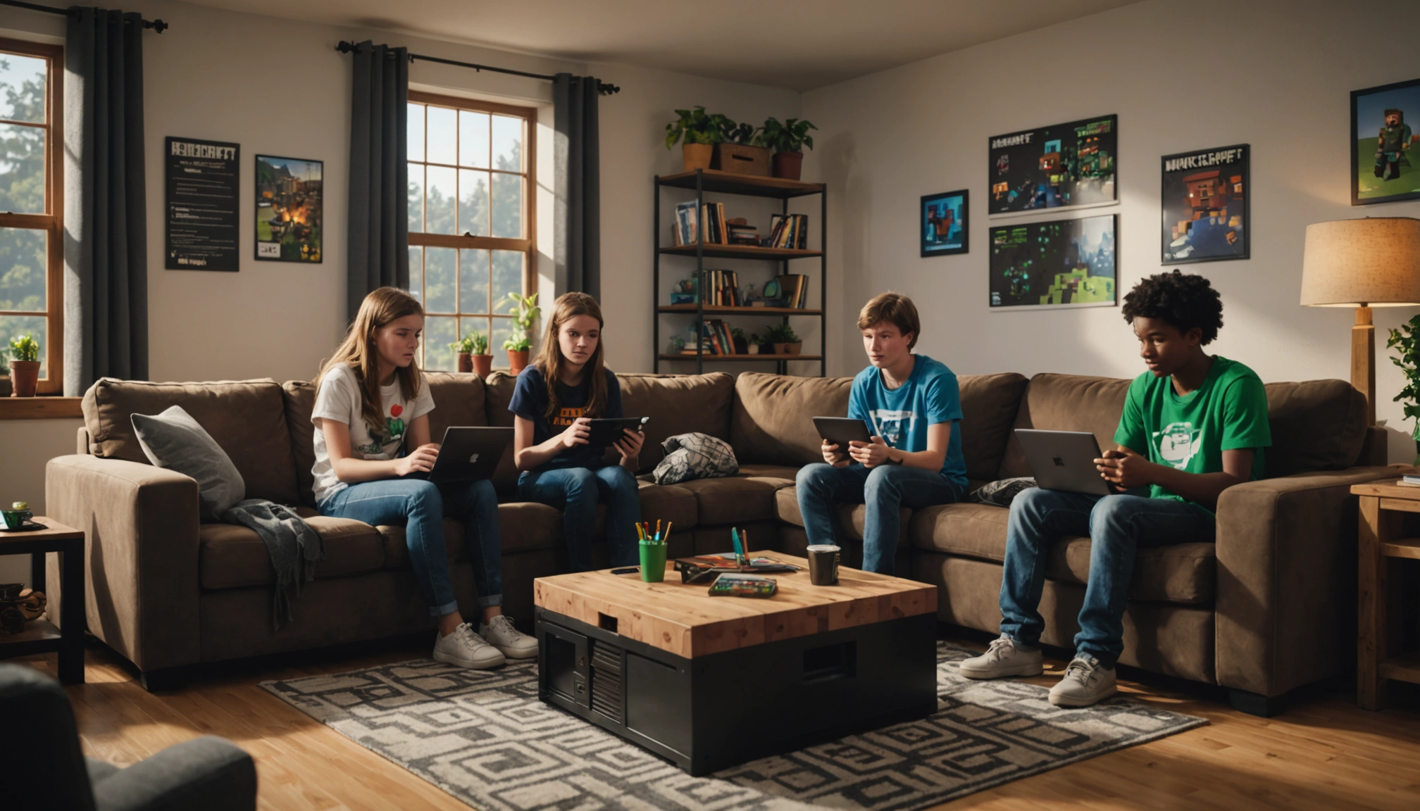 Exploration des mondes virtuels : serveurs Minecraft innovants